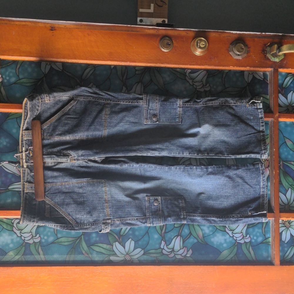 Authentic Jeanswear Hipster Cropped Jeans Stretch size 9